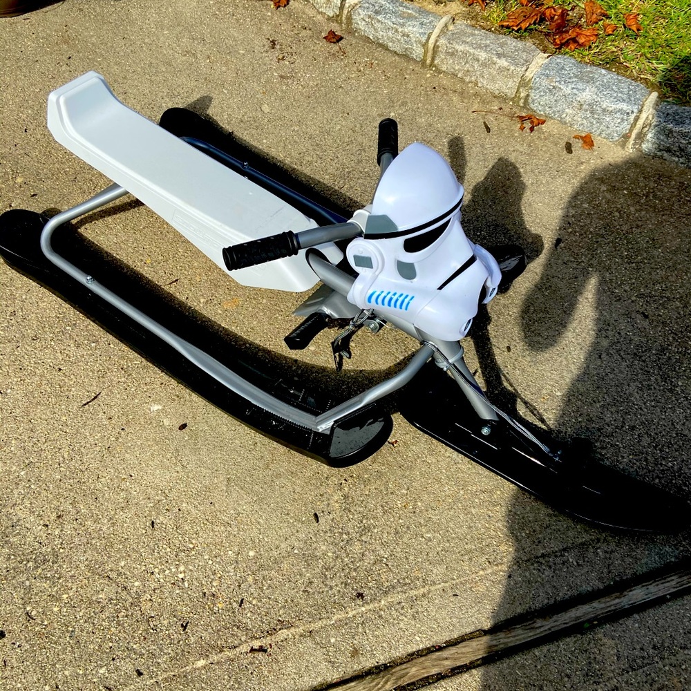 Star Wars Stormtrooper sled